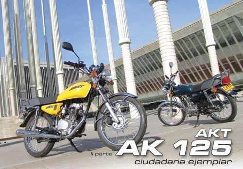 AKT AK 125 ciudadana ejemplar (II parte)