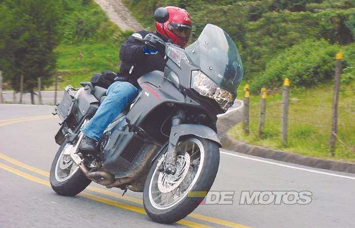 Aprilia Caponord la prueba