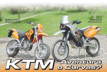 KTM Aventura o Curvas?