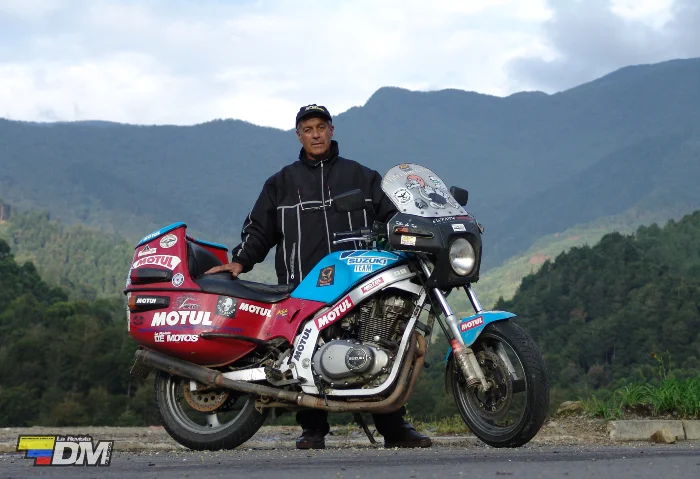 Pocho y su GS 500