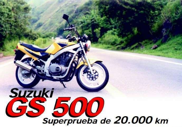 Suzuki GS 500 Súper prueba de 20.000 km