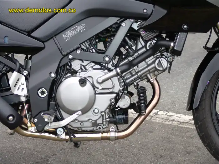 Motor bicilíndrico de una DL650 V-Strom