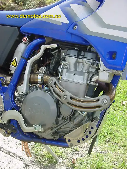 Motor con máxima tecnología de la Yamaha WR 400