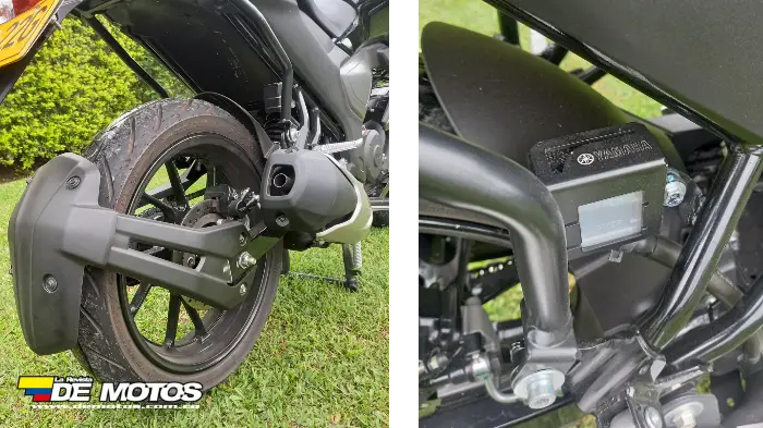 Protector de depósito de líquido de freno delantero y trasero Yamaha FZ Versión 3.0