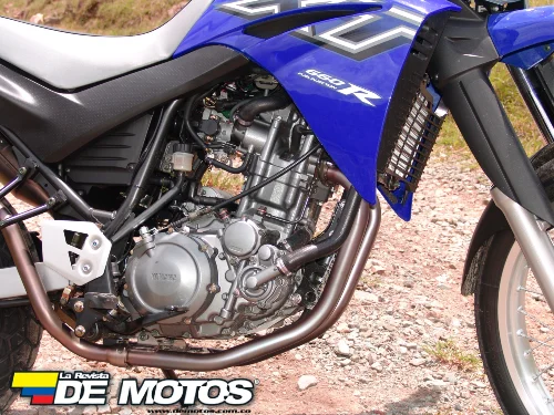 Motor monocilíndrico con inyección electrónica Yamaha XT660R