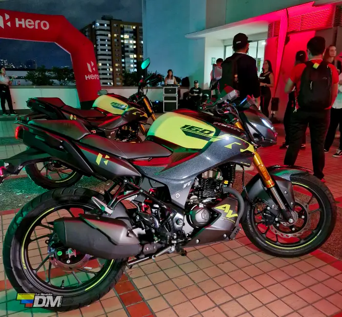 Hunk 160R 4V 01 Hero MotoCorp un millón de motos en Latinoamérica y destaca el papel de Colombia 3 Hunk 160R 4V ‘La más Rápida del segmento’