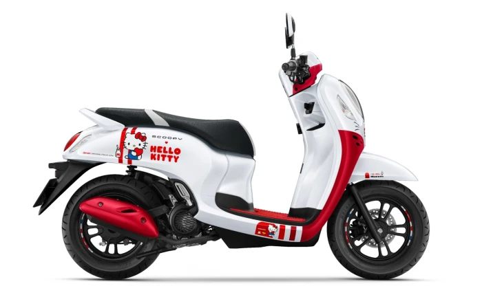 Honda celebra 50 años de Hello Kitty