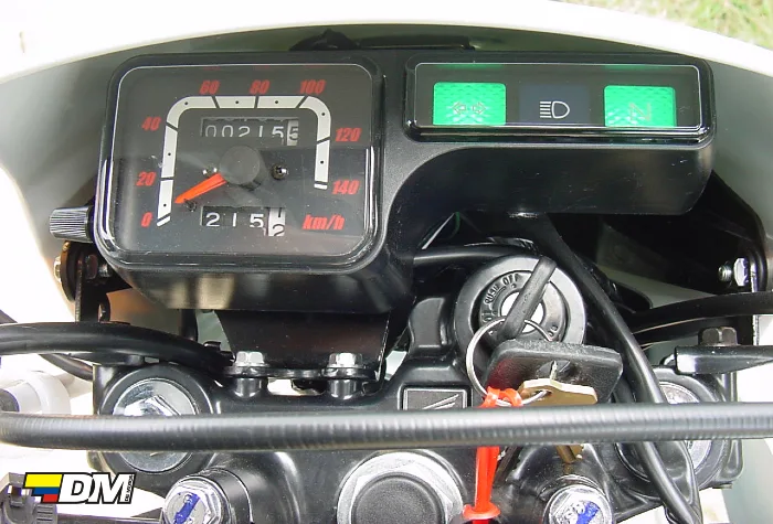 Tablero de la Honda NXR 125