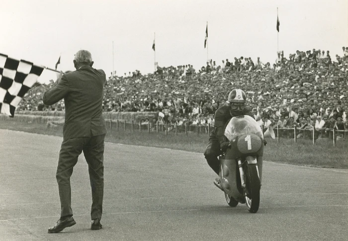 Giacomo Agostini uno de los más brillantes en el TT de Assen