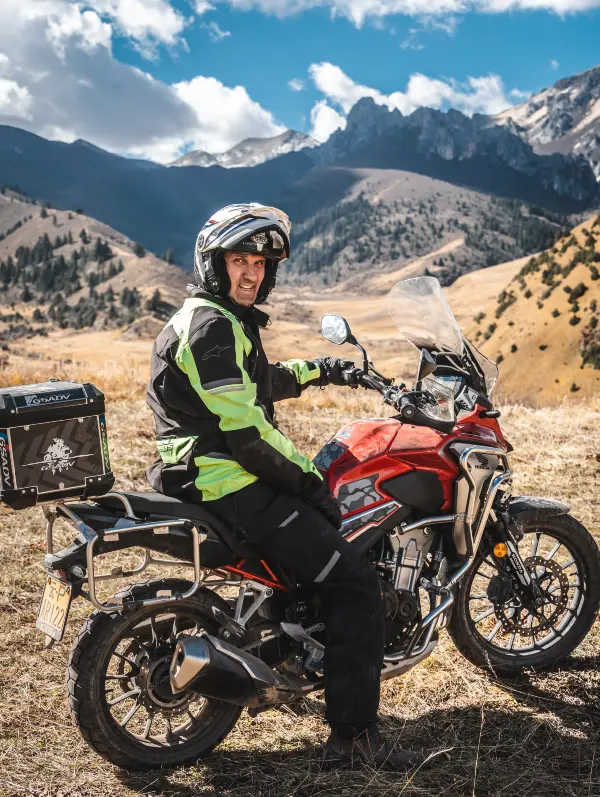 otra de las motos del viaje a china una honda Una aventura por el suroeste de China en moto La Revista De Motos