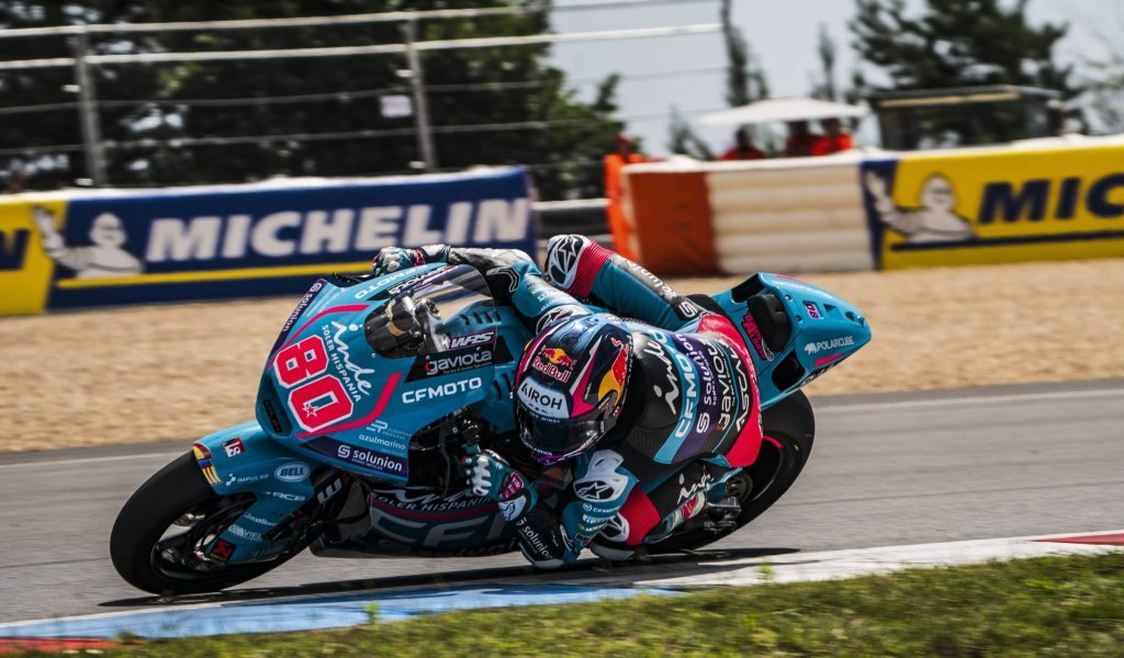David Alonso en Moto2 2025