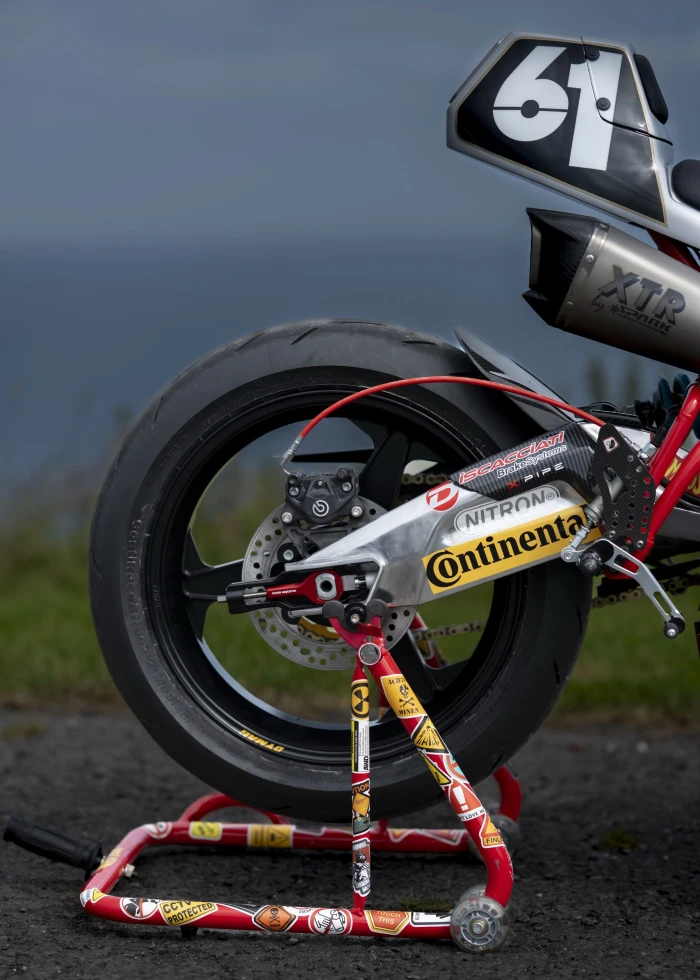 detalle llanta trasera grr 450 Mira esta GRR 450 XTR una moto única La Revista De Motos
