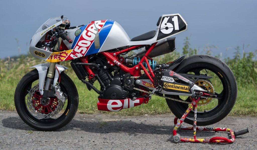 GRR 450 XTR una moto única de Royal y Continental