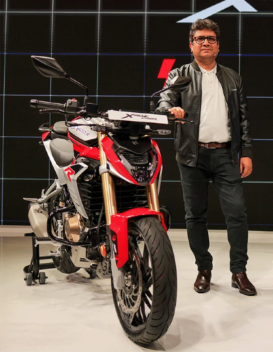 Hero Hunk 250R se presentó a inicios del año en India, bajo el nombre de Xtreme 250R