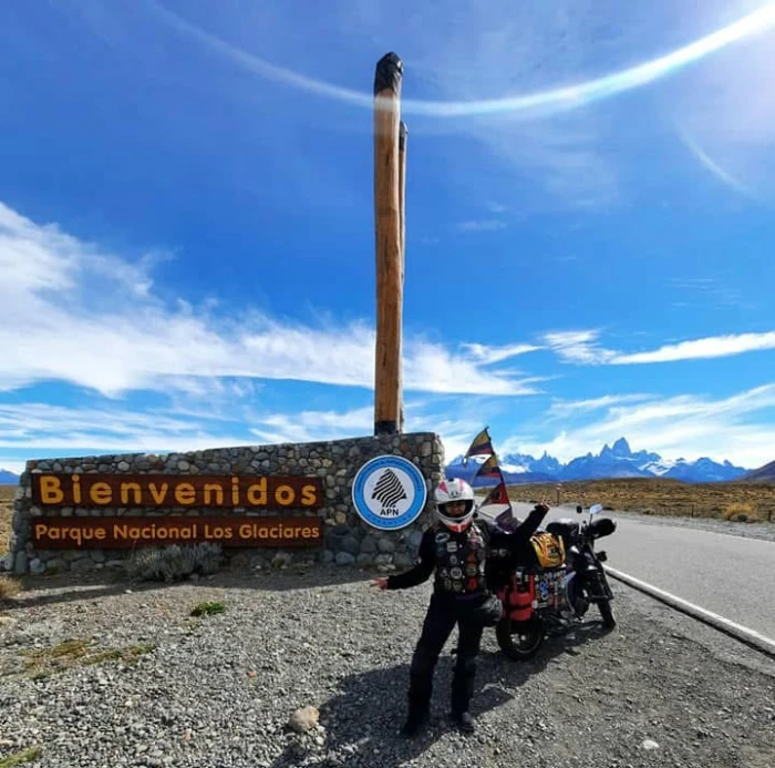 maye motoviajera parque los glaciares ¿Conoces a Maye la motoviajera del alma? La Revista De Motos