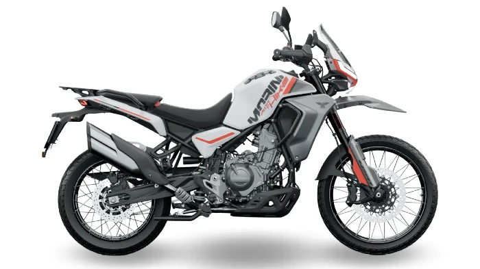 Moto Morini Allterhike 450 color blanco