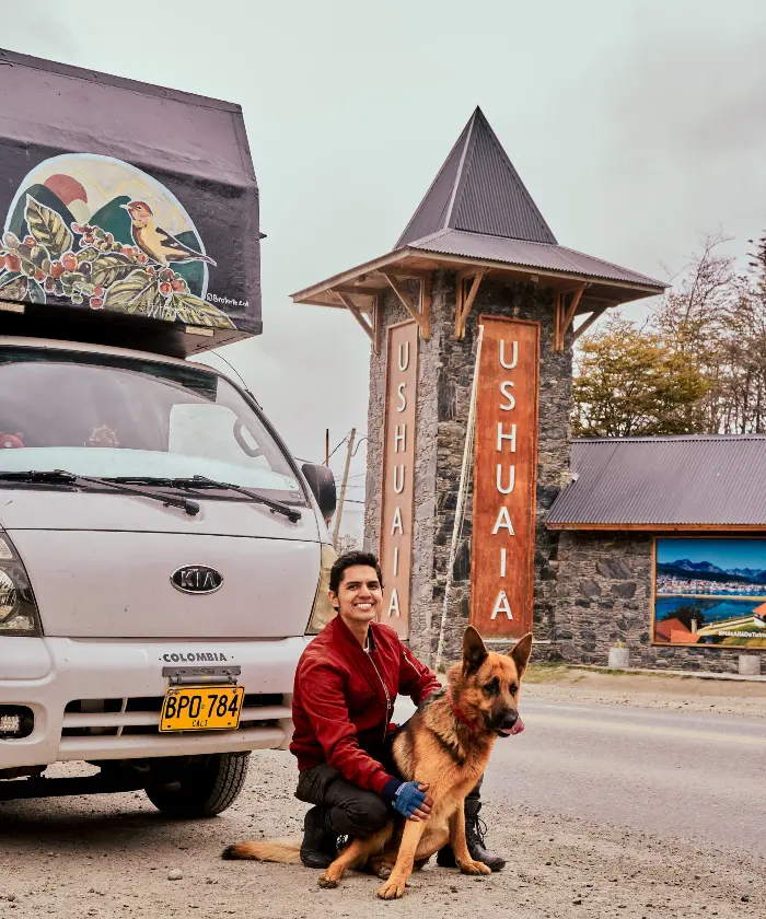 motorhome jacobo Jacobo el Pastor Alemán Motoviajero que conquistó el Fin del Mundo La Revista De Motos