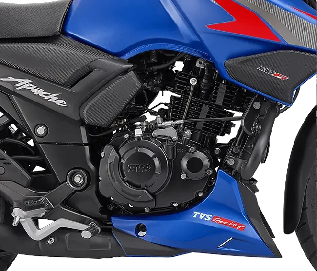 motor de la tvs 160 2v Race Tuned Fuel Injection