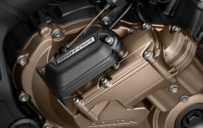 Llega a Colombia la CB 650R E-Clutch sistema que vemos en esta imagen