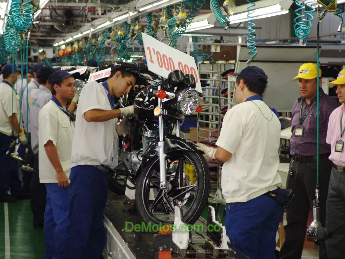 En el año 2009 fuimos testigos del ensamble de la moto 1 millón, una GS 125