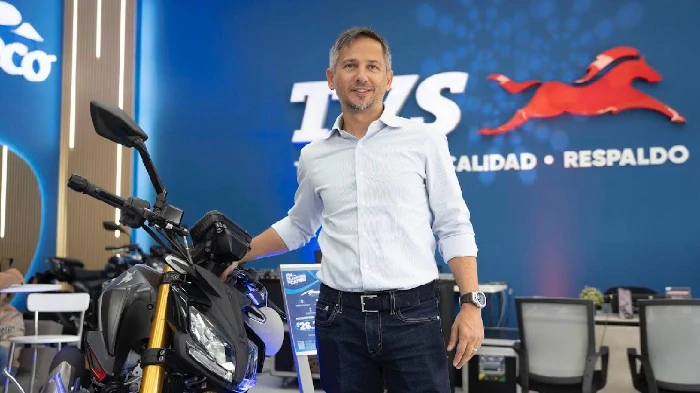 ceo tvs latinoamerica en tienda TVS abre en Medellín su primera tienda experiencial de motocicletas en Colombia La Revista De Motos