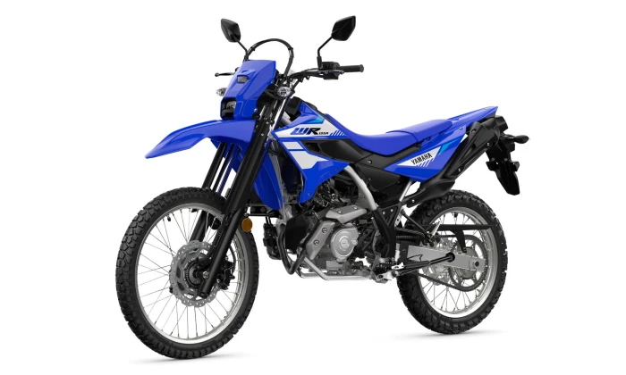 La silueta de la Yamaha WR125R recuerda a la icónica DT125R