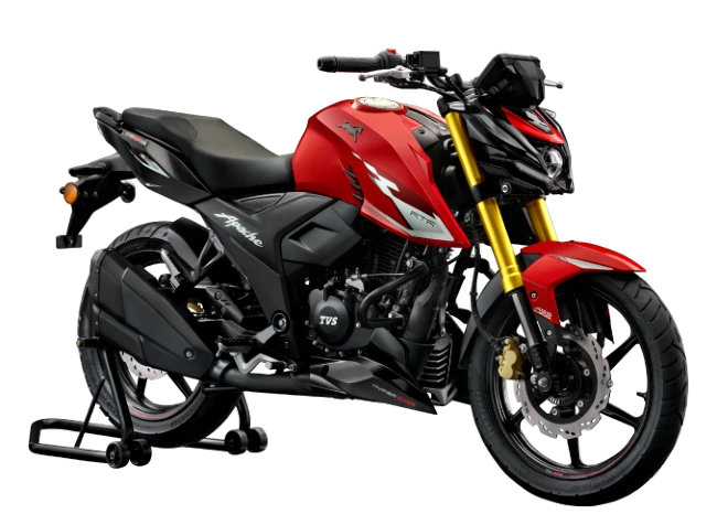 TVS renovadas Apache RTR 160 4V 2025 estilo deportivo y agresivo