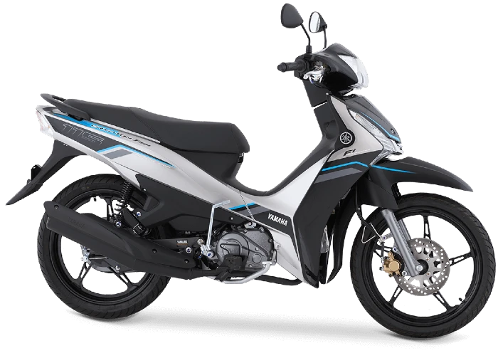 Foto lateral de la Yamaha Crypton FINN