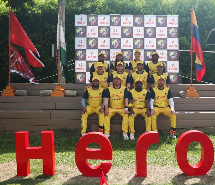 Este es el equipo Hero de Cricket