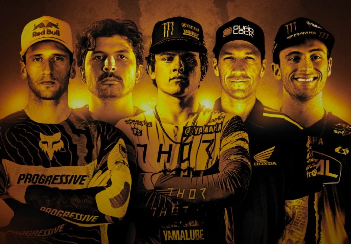 Ellos son los protagonistas de esta cita del Campeonato Mundial de Supercross en Argentina