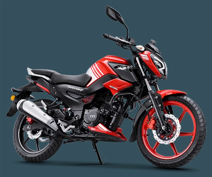 Así luce la nueva TVS Raider 125 2026