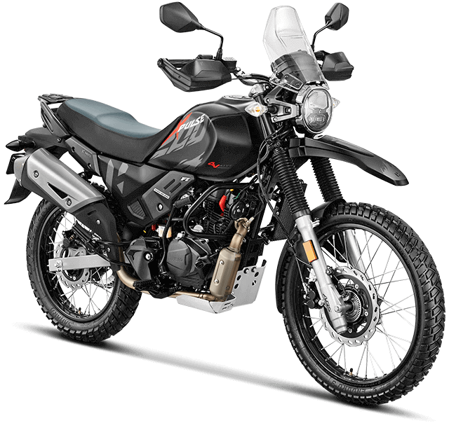 Foto negra de la Hero Xpulse 200 4V