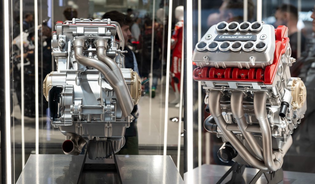 El motor de 5 cilindros de MV Agusta: innovación pura desde Italia