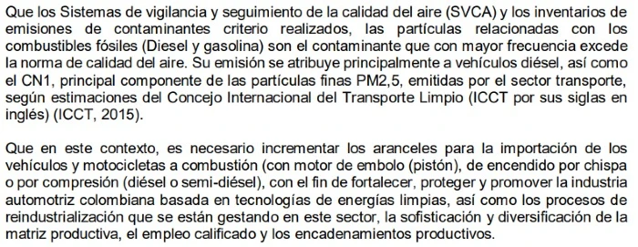 Detalles de la propuesta de decreto