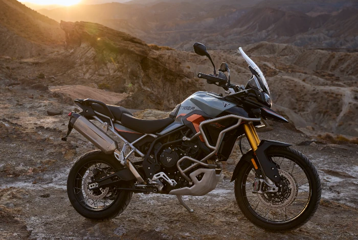 Tiger 900 Desert ideal para salir del pavimento