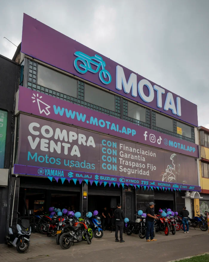 motai motos nuevas y usadas Motai: la plataforma que está transformando la compra y venta de motos en Colombia 1 Garantía extendida en tus motos usadas y financiación hasta del 100% con Motai