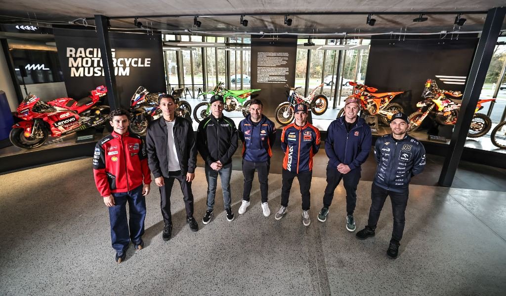 FIM inaugura el Racing Motorcycle Museum. Aquí los pilotos campeones del 2025