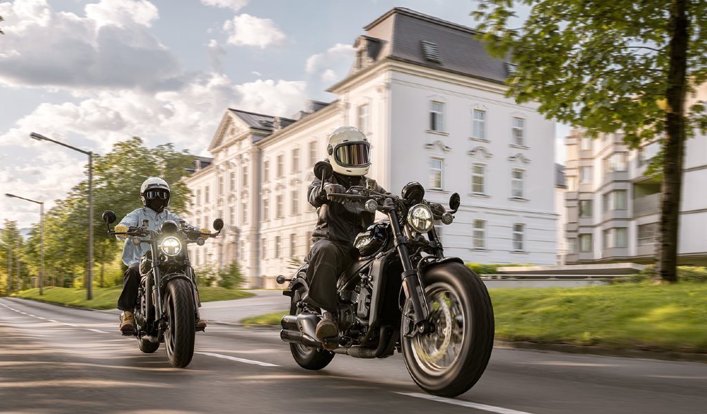 Motos cruiser de mediano cilindraje marca CFMOTO