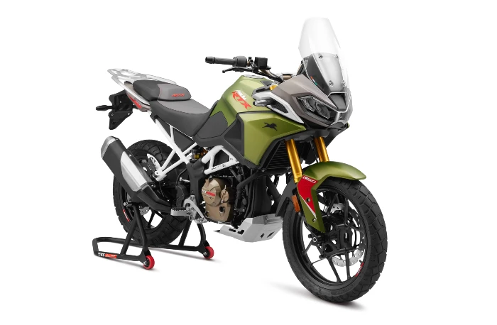 tvs apache rtx 300 una de las motos mas esperadas Las motos más esperadas que podrían marcar el mercado en los próximos meses 1 TVS Apache RTX 310 una de las motos que queremos ver pronto en el mercado nacional. Aventurera de mediana cilindrada.