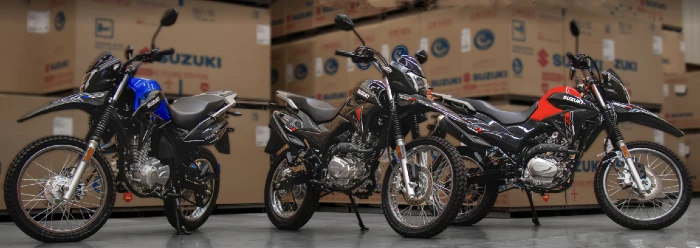 colores de la suzuki dr160x 2026 Ya está en Colombia la Suzuki DR160X, detalles, precio y ficha técnica oficial 5 Colores moto Suzuki DR160X azul, negro y rojo