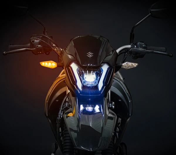 luces frontal led Ya está en Colombia la Suzuki DR160X, detalles, precio y ficha técnica oficial 2 Luces LED moto frontal