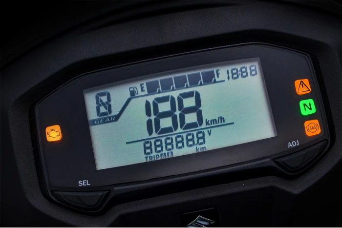 tablero digital de la moped viva fi abs Llega a Colombia la nueva Suzuki VIVA FI ABS 3 Tablero digital de la moto semiautomática viva fi abs