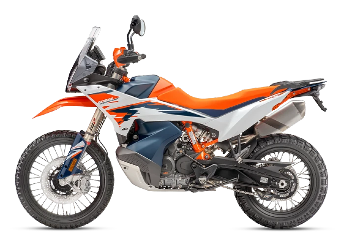 vista lateral estatica ktm 890 adventure r moto de prueba KTM 890 Adventure R: prueba extrema rumbo al volcán Machín en Colombia 4 Moto de aventuras, imagen estática