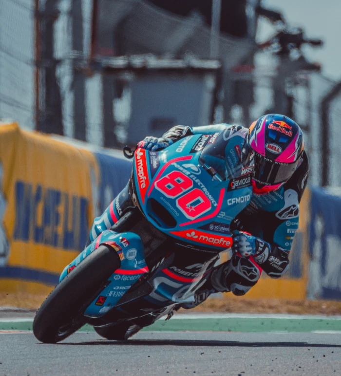 david alonso en texas moto2 @pipecano photo David Alonso rumbo a MotoGP. Cuando el río suena... 1 David Alonso en su Moto2 en COTA Crédito @pipecano_photo