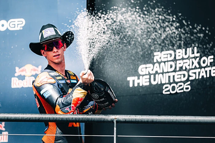 pedro acosta ktm texas 26 Aprilia el más serio rival de Ducati en MotoGP, el resumen de Texas 4 Pedro Acosta celebra en COTA