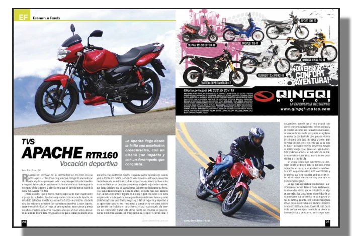 prueba apache rtr160 2008 revista de motos TVS y Auteco celebran 500.000 motos vendidas en Colombia y apuntan a un millón en 2029 2 TVS Apache RTR160 prueba de manejo La Revista De Motos