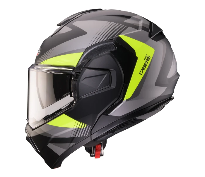 casco caberg mentonera abatible 180 grados Casco Caberg Trip Flip-Back: así es el nuevo modular con mentonera reversible de 180° 1 Casco Caberg Trip Flip Back vista lateral