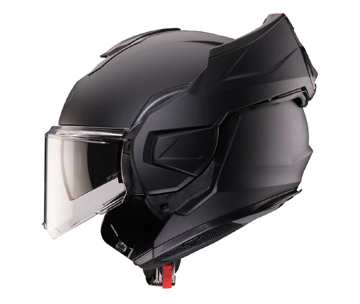 casco caberg trip flip back negro Casco Caberg Trip Flip-Back: así es el nuevo modular con mentonera reversible de 180° 2 Casco Caberg Trip Flip Back con la mentonera hacia atrás
