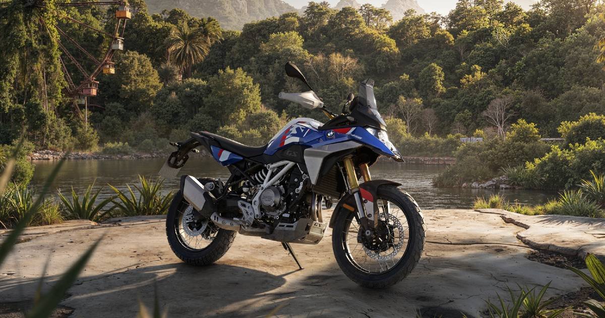 Nueva BMW F 450 GS: toma estática de la moto
