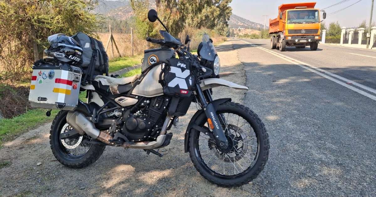 Royal Enfield Himalayan 450 viaje por sudamérica